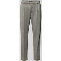 Cinque Anzughose mit Bundfalten Modell 'Sando' in Taupe, Größe 52 von CINQUE