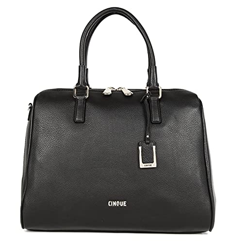 CINQUE Ciroberta Shopper Leder 38 cm schwarz von CINQUE