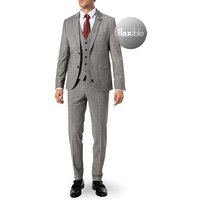 CINQUE Herren Anzug Grau Schurwoll-Stretch von CINQUE