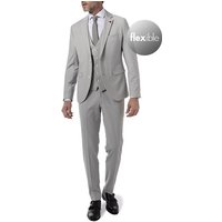 CINQUE Herren Anzug Grau Schurwoll-Stretch von CINQUE