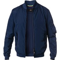 CINQUE Herren Blouson blau Mikrofaser unifarben von CINQUE