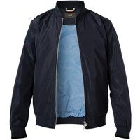 CINQUE Herren Blouson blau Mikrofaser unifarben von CINQUE