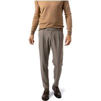 CINQUE Herren Bundfaltenhose beige Mikrofaser von CINQUE