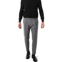 CINQUE Herren Bundfaltenhose grau Mikrofaser von CINQUE