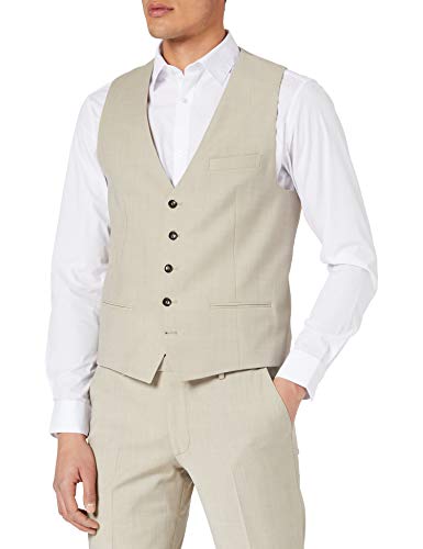 CINQUE Herren CIMONOPOLI-W Business-Anzug Weste, 25 braun, 48 von Cinque