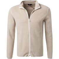 CINQUE Herren Cardigan beige Baumwolle unifarben von CINQUE