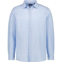 CINQUE Herren Hemd blau Baumwolle-Leinen von CINQUE