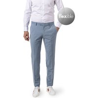 CINQUE Herren Hose blau Schurwoll-Stretch von CINQUE