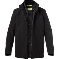 CINQUE Herren Jacke grau Mikrofaser unifarben von CINQUE