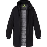 CINQUE Herren Parka schwarz Mikrofaser von CINQUE