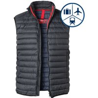 CINQUE Herren Steppweste grau Mikrofaser unifarben von CINQUE