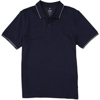 CINQUE Herren Polo-Shirt blau Baumwoll-Piqué von CINQUE