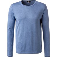 CINQUE Herren Pullover blau Baumwolle unifarben von CINQUE