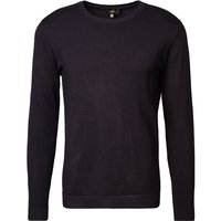 CINQUE Herren Pullover blau Viskose unifarben von CINQUE