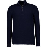 CINQUE Herren Troyer blau Baumwolle unifarben von CINQUE