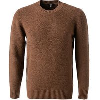 CINQUE Herren Pullover braun Baumwolle unifarben von CINQUE