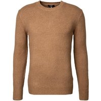 CINQUE Herren Pullover braun Baumwolle unifarben von CINQUE