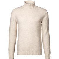 CINQUE Herren Rollkragenpullover beige Baumwolle unifarben von CINQUE