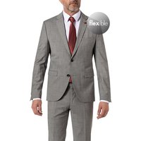 CINQUE Herren Sakko Grau Schurwoll-Stretch von CINQUE