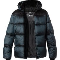 CINQUE Herren Steppjacke blau Mikrofaser unifarben von CINQUE