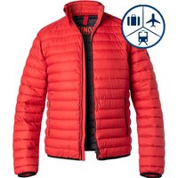 CINQUE Herren Steppjacke rot Mikrofaser unifarben von CINQUE