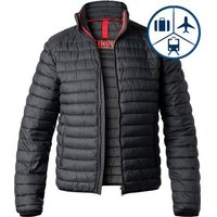 CINQUE Herren Steppjacke schwarz Mikrofaser unifarben von CINQUE