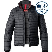 CINQUE Herren Steppjacke schwarz Mikrofaser unifarben von CINQUE