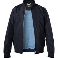 CINQUE Herren Blouson blau Mikrofaser unifarben von CINQUE