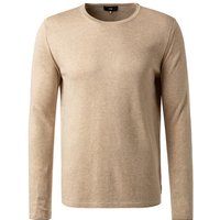 CINQUE Herren Pullover beige Baumwolle unifarben von CINQUE