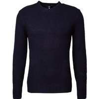 CINQUE Herren Pullover blau Baumwolle unifarben von CINQUE