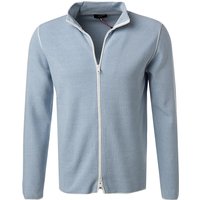 CINQUE Herren Cardigan blau Baumwolle unifarben von CINQUE