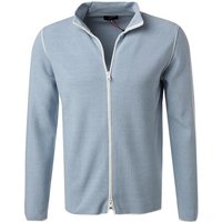 CINQUE Herren Cardigan blau Baumwolle unifarben von CINQUE