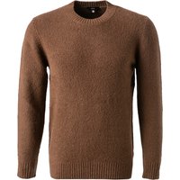 CINQUE Herren Pullover braun Baumwolle unifarben von CINQUE