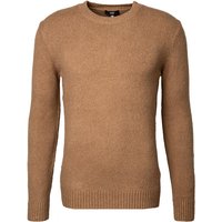 CINQUE Herren Pullover braun Baumwolle unifarben von CINQUE