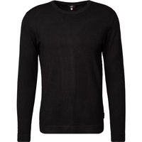 CINQUE Herren Pullover schwarz Viskose unifarben von CINQUE