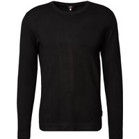 CINQUE Herren Pullover schwarz Viskose unifarben von CINQUE