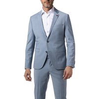 CINQUE Herren Sakko blau Schurwoll-Stretch meliert Slim Fit von CINQUE