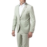 CINQUE Herren Sakko grün Schurwoll-Stretch meliert Slim Fit von CINQUE