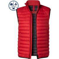 CINQUE Herren Steppweste rot unifarben von CINQUE