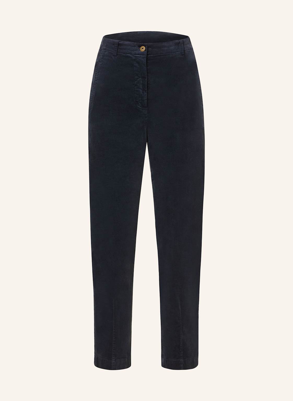 Cinque 7/8-Hose Cislya Aus Samt blau von CINQUE