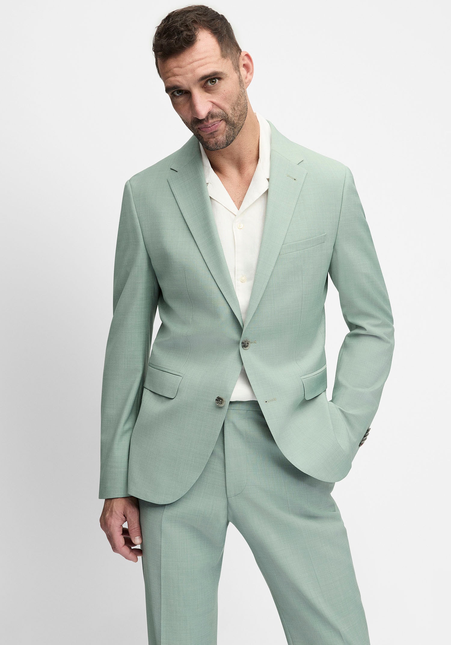 Cinque Baukastensakko "CIMONOPOLI-S" 2-Knopf-Form von CINQUE