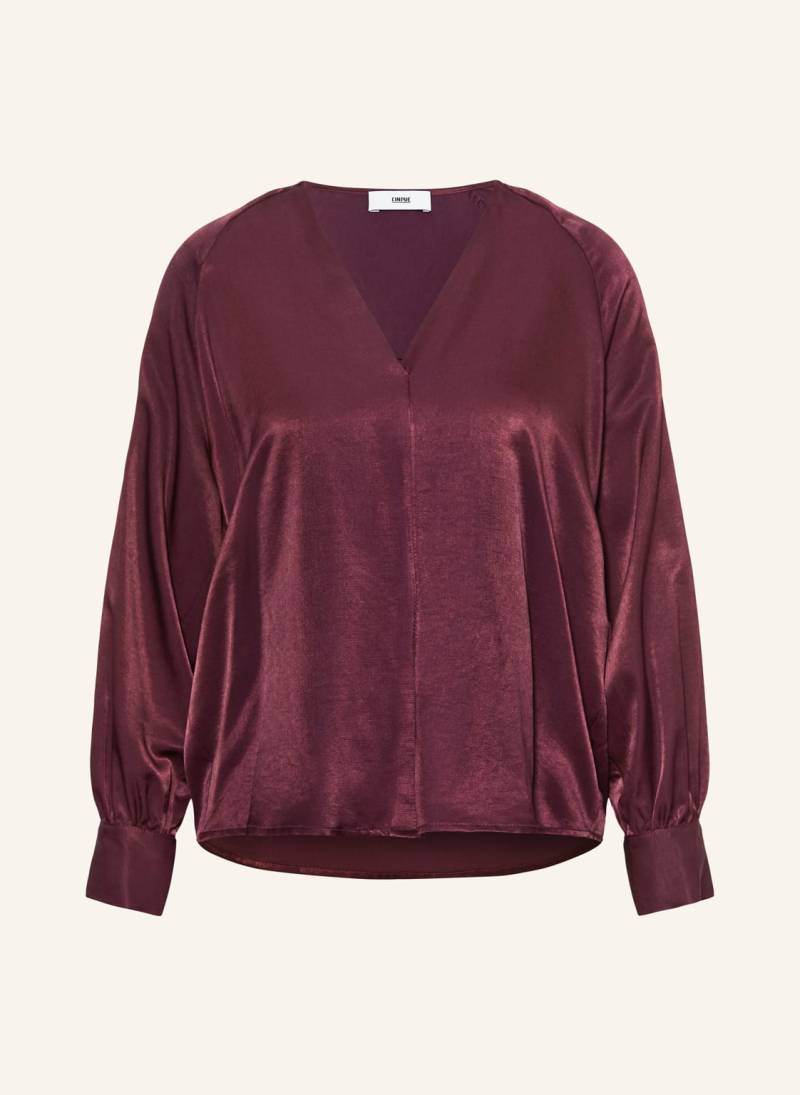 Cinque Blusenshirt Cipalme Aus Satin rot von CINQUE