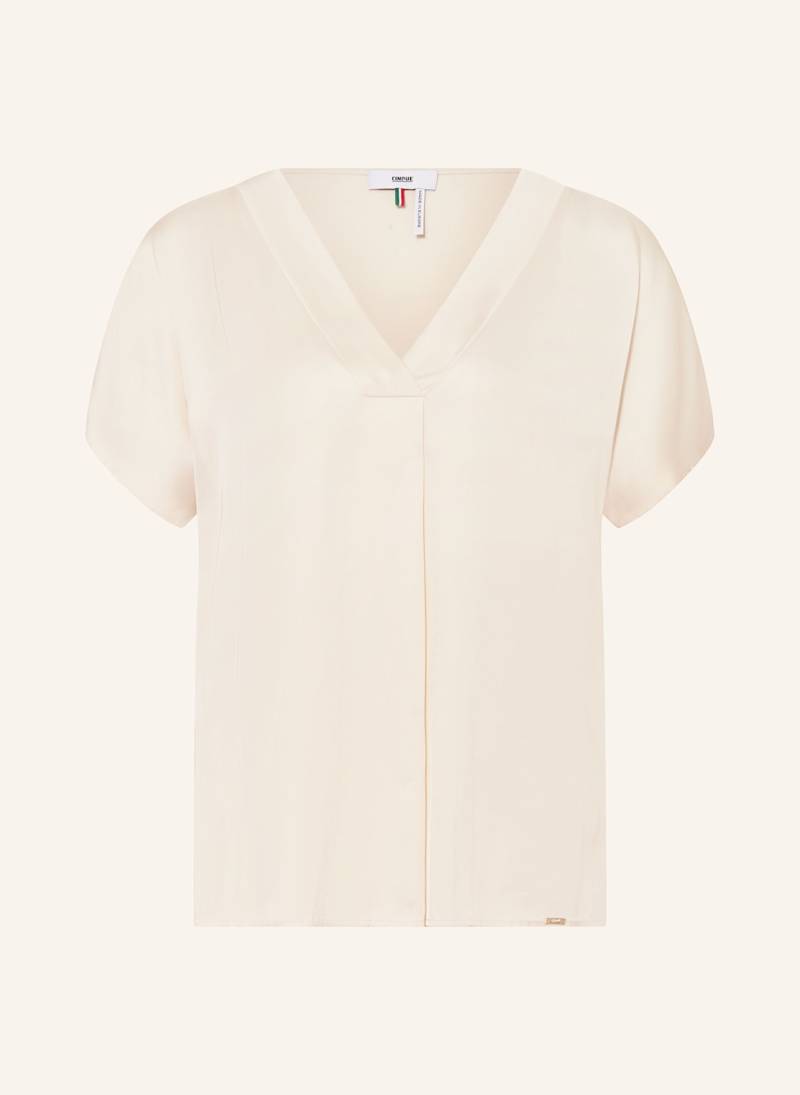 Cinque Blusentop Civane Im Materialmix beige von CINQUE