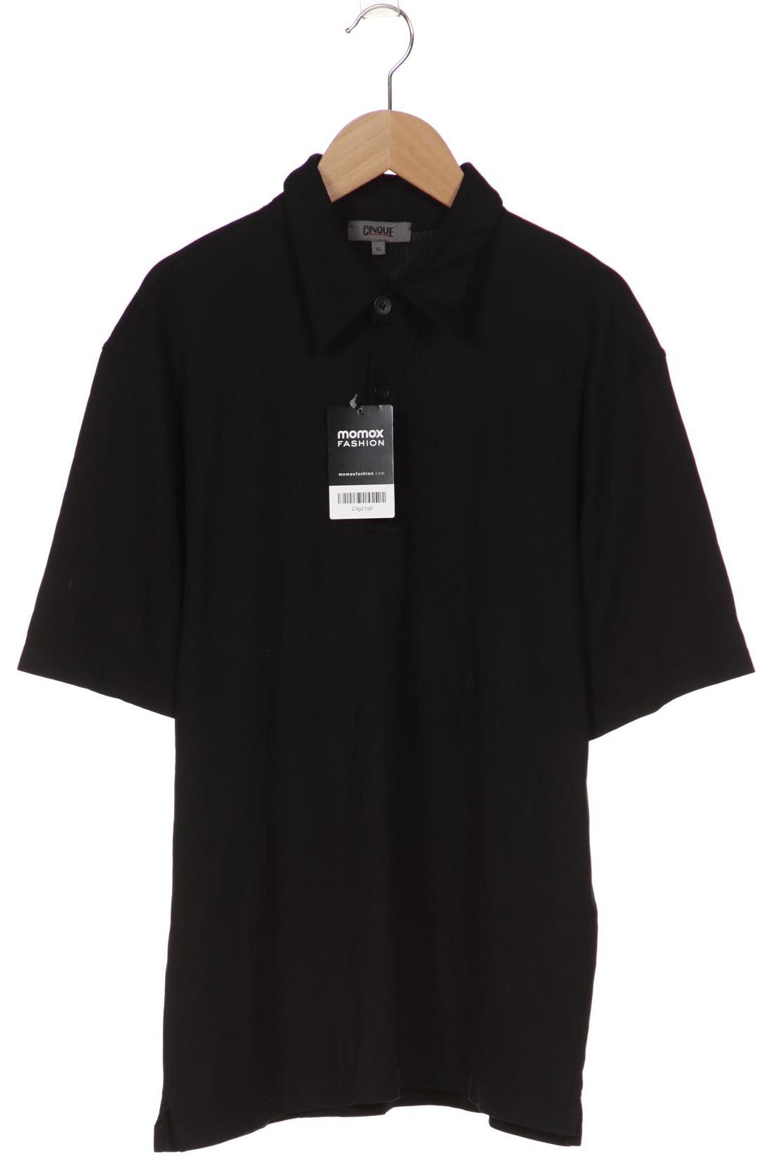 Cinque Damen Poloshirt, schwarz, Gr. 44 von CINQUE