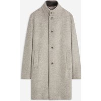 Cinque Einreihiger Kurzmantel aus einem Schurwoll-Mix mit Stehkragen in 106 von CINQUE