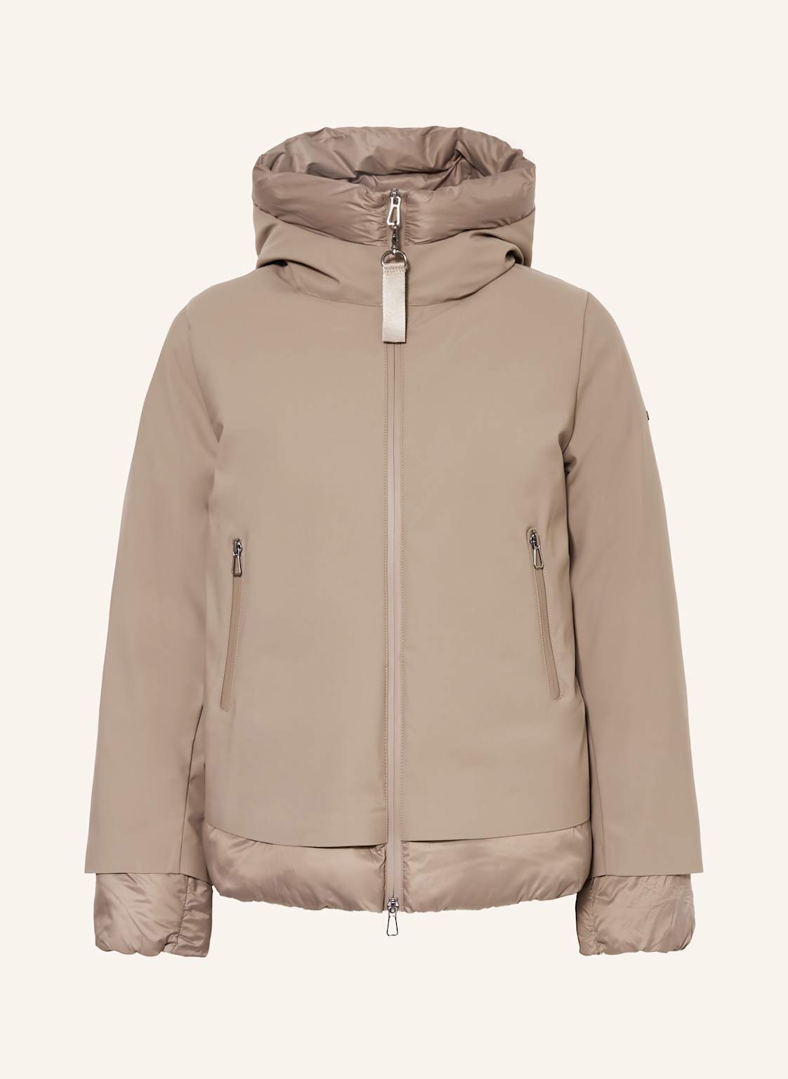 Cinque Jacke Cinala Im Materialmix braun von CINQUE