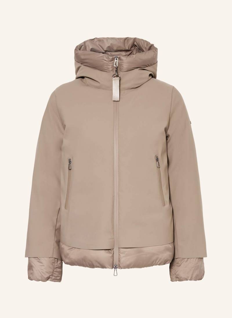 Cinque Jacke Cinala Im Materialmix braun von CINQUE