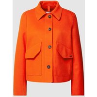 Cinque Jacke mit Umlegekragen Modell 'CIELVINAR' in Orange, Größe 38 von CINQUE