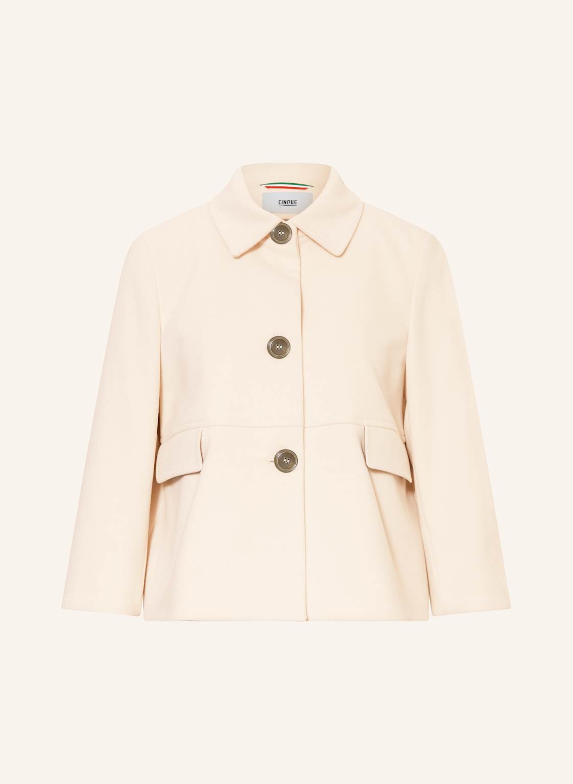 Cinque Kastenjacke Cilotte beige Cinque Kastenjacke Cilotte beige von CINQUE