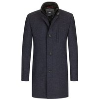 Cinque Kurzmantel aus einem Wollgemisch mit Stehkragen und Kunstfellblende in 102 von CINQUE